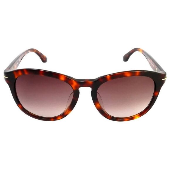 New Authentic Calvin Klein Smoke Gradient Round Ladies Sunglasses CK4302SA 214 5 - Picture 1 of 4